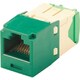 CJT688TGGR [カテゴリ6 RJ45モジュラージャック UTP 28・30AWG TGタイプ 緑]