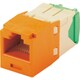 CJT688TGOR [カテゴリ6 RJ45モジュラージャック UTP 28・30AWG TGタイプ オレンジ]