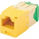 CJT688TGYL [カテゴリ6 RJ45モジュラージャック UTP 28・30AWG TGタイプ 黄]
