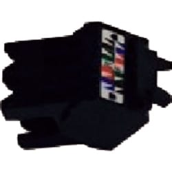 CPUDCAPBL-X [かんたん成端モジュラープラグ アングル型（上下45度）用ワイヤーキャップ 10個入]