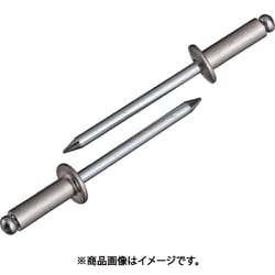 ブラインドリベット エコパック アルミニウム/スチール 5-5 （50本入） NSA55MP