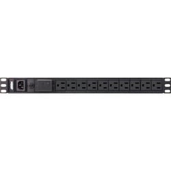 10ポート ベーシックPDU 15A（最大）NEMA 5-15R x 10口 サージ保護機能搭載 PE0110SA
