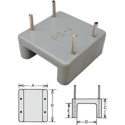 PS4JP [コンクリート用ピンサドル（50個入）]