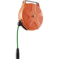 TRIENS 導電エアーホースリール 内径6.5mm×10m オレンジ SHS-210EA-OR