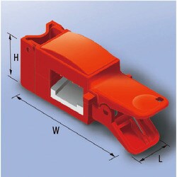 MCCBロックアウト治具 SLA-T01