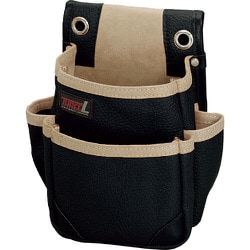 SW-011BK [スリー・エル 小型電工袋2段]