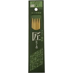 クロバー 匠ミニ5本針 7号 12.5cm 54-377