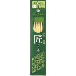 クロバー 匠ミニ5本針 8号 12.5cm 54-378