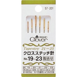 57-201 [クロバー クロスステッチ針 No.19-23]