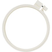 57-262 [クロバー カラフル刺しゅう枠12cm アイボリー]