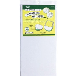 57-356 [クロバー バッグ・帽子用ポリ芯 0.5mm白]