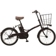 小径タイプ電動アシスト自転車 グリッター マットダークブラウン BE-ELGL033AT2
