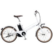 小径タイプ電動アシスト自転車 Jコンセプト 20型 クリスタルホワイト(白磁) BE-JELJ012AF