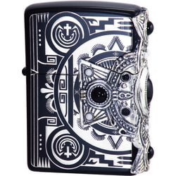 ライター ZIPPO インディアンスピリット ブラック クロス