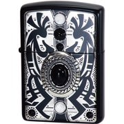 ライター ZIPPO インディアンスピリット ブラック ココペリ