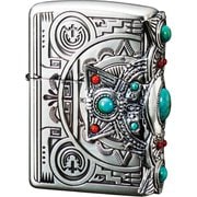 ライター ZIPPO インディアンスピリット シルバー クロス