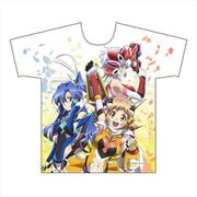 戦姫絶唱シンフォギアXV フルグラフィックTシャツ 響&翼&クリス Mサイズ [キャラクターグッズ]