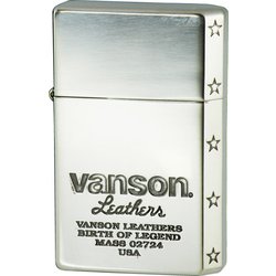 ライター vanson×GEAR TOP ロゴデザイン V-GT-05 シルバー