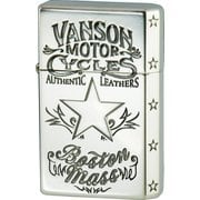 ライター vanson×GEAR TOP スターデザイン V-GT-07 シルバー