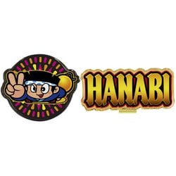 HNM001 [BIGマーカー HANABI ハナビ 青ドンちゃん 台座付き パチスロ クリップマーカー]