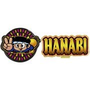 HNM001 [BIGマーカー HANABI ハナビ 青ドンちゃん 台座付き パチスロ クリップマーカー]