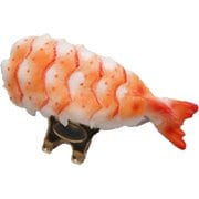 MK0241 [こぢんまり工房 食品サンプル 寿司 エビ 日本製 台座付き]