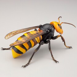 海洋堂 REVOGEO(リボジオ) オオスズメバチ フィギュア RG004 リボジオ オオスズメバチ (再販)｜リボジオ｜海洋堂