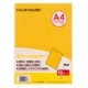 カラーホルダーA4 10P イエロー CC-141A-07