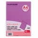 カラーホルダーA4 10P クリスタルピンク CC-141A-23