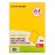 カラーホルダーA4 10P クリスタルイエロー CC-141A-25