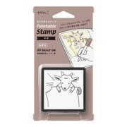 ペインタブルスタンプ 浸透印 ヤギ柄 35393006