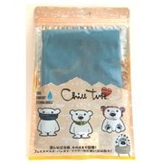 AK1103-Blue [ネッククーラー Chilltube（チルチューブ） 約25×55cm ブルー]