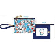 SHDRF1039 [リール付きパスケース DORAEMON 50th Anniversary 50 poses ぎっしり]