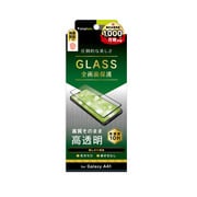 Galaxy A41 用 シームレスガラス ブラック 高透明 TR-GA41-GM-CCBK