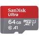 Ultra microSDXCカード 64GB Class10 UHS-I U1 A1 最大読込100MB/s SDSQUAR-064G-JN3MA