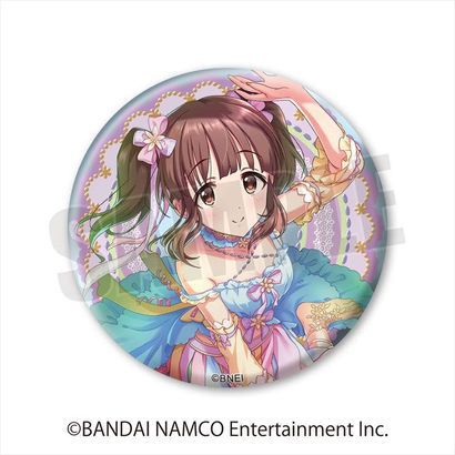 アイドルマスター シンデレラガールズ ジュエリー缶バッジ 緒方智絵里 キャラクターグッズ