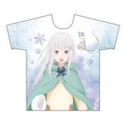Re：ゼロから始める異世界生活 フルグラフィックTシャツ Mサイズ エミリア＆パック [キャラクターグッズ]