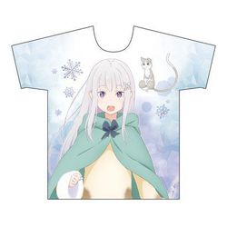 ヨドバシ Com カーテン魂 Re ゼロから始める異世界生活 フルグラフィックtシャツ Lサイズ エミリア パック キャラクターグッズ 通販 全品無料配達