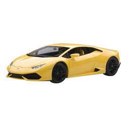 ミニカー　1/18 Lamborghini Huracan LP610-4(パールイエロー) [38553] Lamborghini Huracan LP 610-4 2014 Giallo Midas Pearl Autoart
