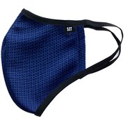 冷感マスク Mサイズ ネイビー SUPER COOLING MASK 夏用マスク 1枚入り CMM7182