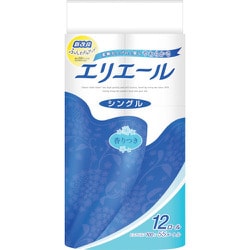 エリエール トイレットティシュー 12ロール シングル 55m [トイレットペーパー]