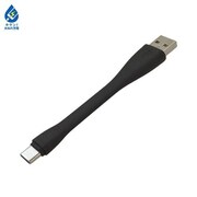 Type-C USBケーブル 3.0A 9cm BK R01CAAC3A01BK