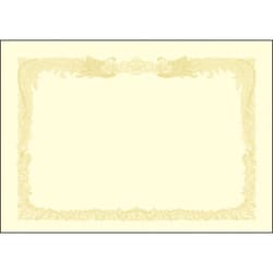 厚口OA賞状用紙 縦書用 クリーム A3 10-1387
