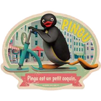 Pingu ピングー トラベルステッカー 2 キャラクターグッズ