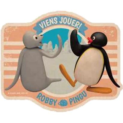 Pingu ピングー トラベルステッカー 6 キャラクターグッズ