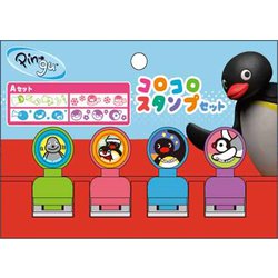 ヨドバシ Com エンスカイ Ensky Pingu ピングー コロコロスタンプセット Aセット キャラクターグッズ 通販 全品無料配達