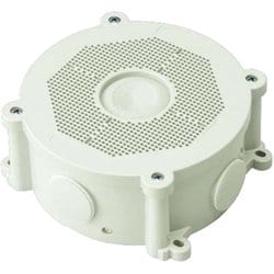 PVMC-ANFM [防犯カメラ取付丸ボックス 防犯カメラ取付用ねじ付 ミルキーホワイト]