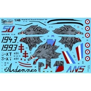 SY48109 ダッソー ミラージュ IIIE 3-XT ’50 years [1/48スケール エアクラフト用デカール]