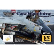 WOLWP72091 F-14 トムキャット用 燃料補給プローブセット 1/72 アカデミー用 [1/72スケール ディティールアップパーツ]