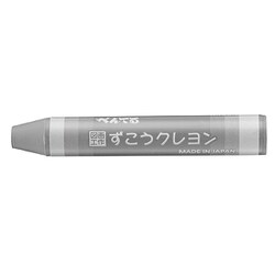ずこうクレヨン セロ巻 単色 はいいろ PTCGP-T26